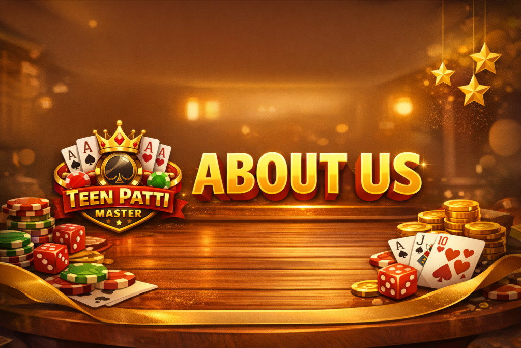 About Us page of Teen Patti Master informational website