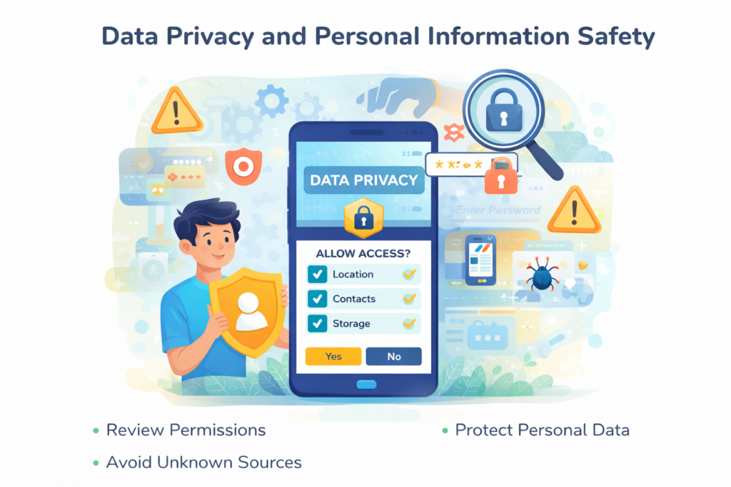 Teen Patti Master data privacy and permission safety