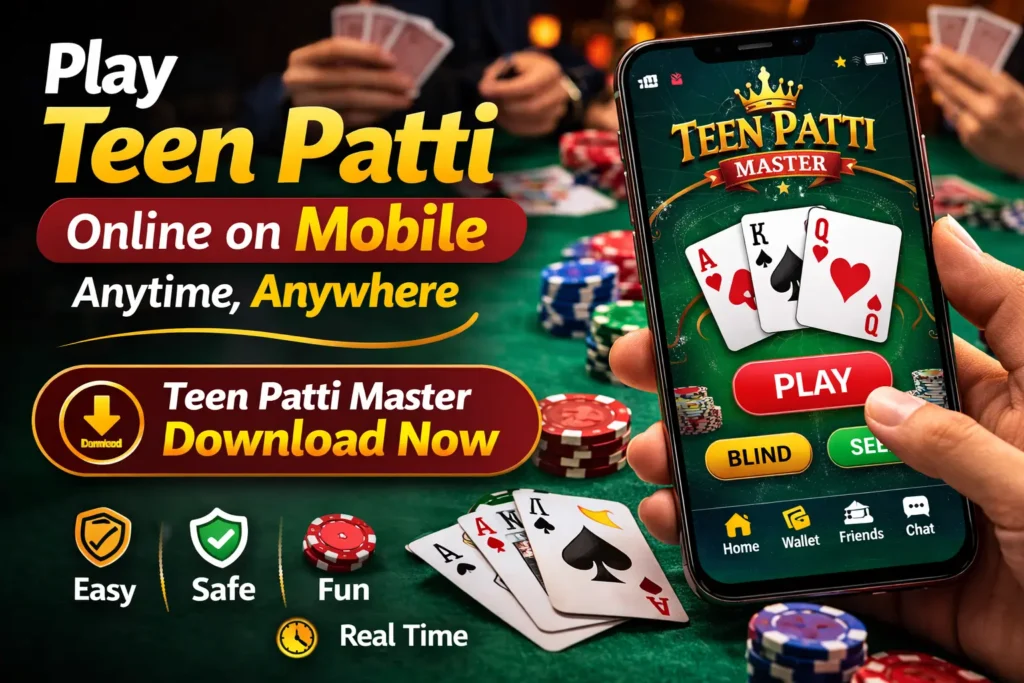 Teen Patti Master download mobile gameplay screen