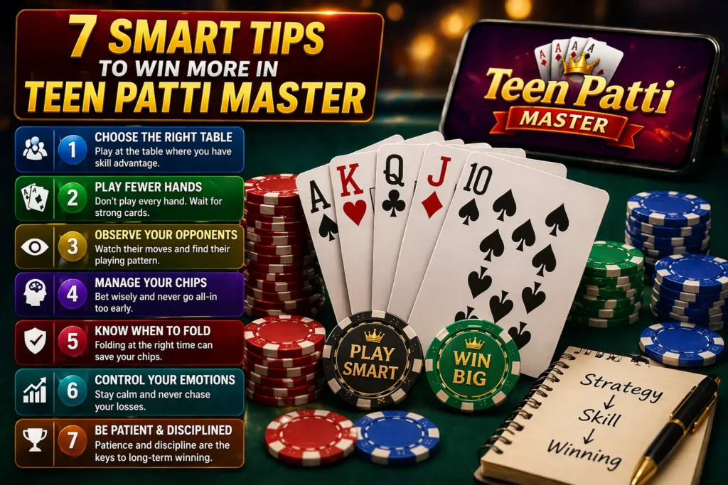 teen patti master strategy tips to win more