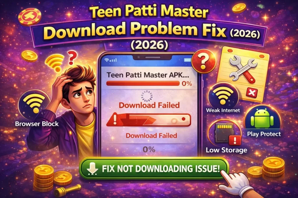 Teen Patti Master latest version update featured image with bug fixes faster loading and Android 14 support